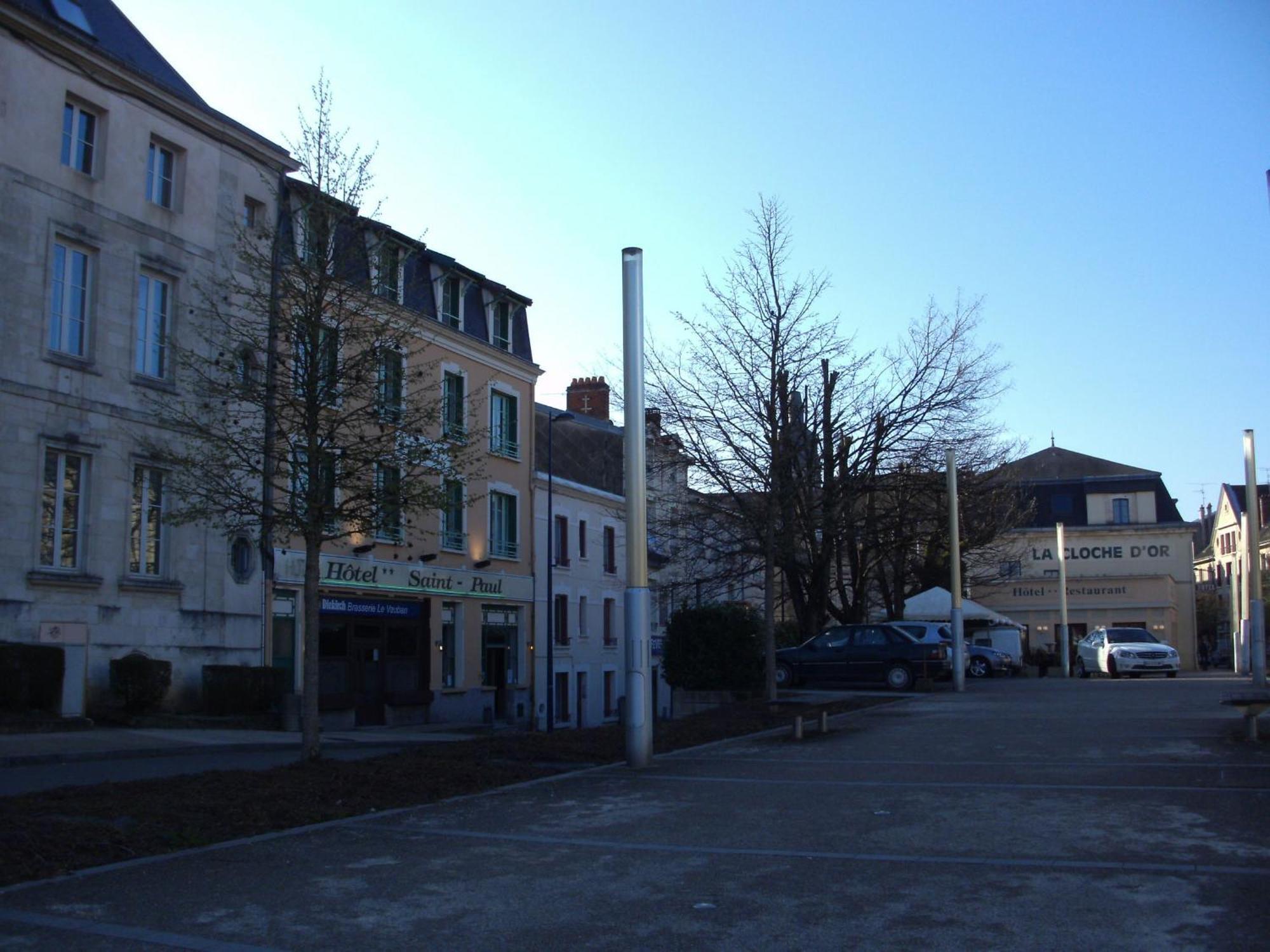 Hotel Bar Restaurant Saint Paul Verdun-sur-Meuse Exterior foto